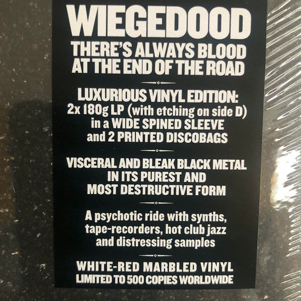 Wiegedood : There's Always Blood At The End Of The Road (LP, Whi + LP, S/Sided, Etch, Whi + Album, Ltd)