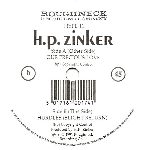 H.P. Zinker : Our Precious Love (7")