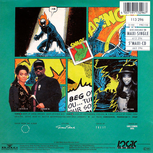 Snap! : Ooops Up (7", Single)