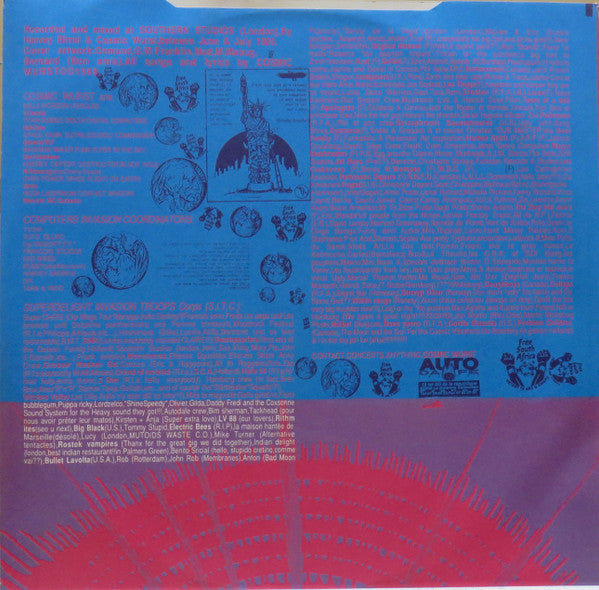 Cosmic Wurst : Mental Experiments For Missile Sensations (LP, Album)