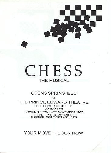 Benny Andersson, Tim Rice, Björn Ulvaeus : Chess Pieces (LP, Album, Comp)