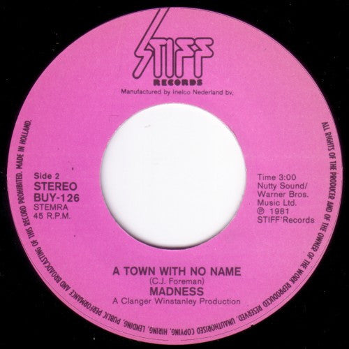 Madness : Shut Up (7", Single)