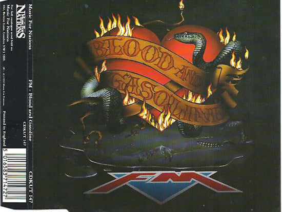 FM (6) : Blood And Gasoline (CD, Single)