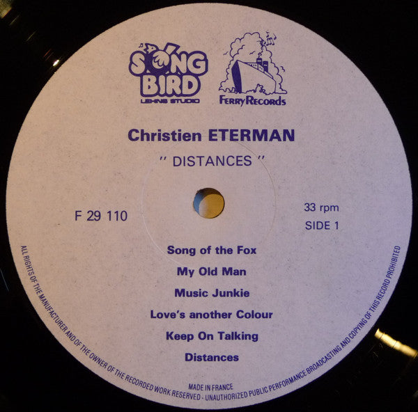 Christien Eterman : Distances (LP, Album, M/Print)