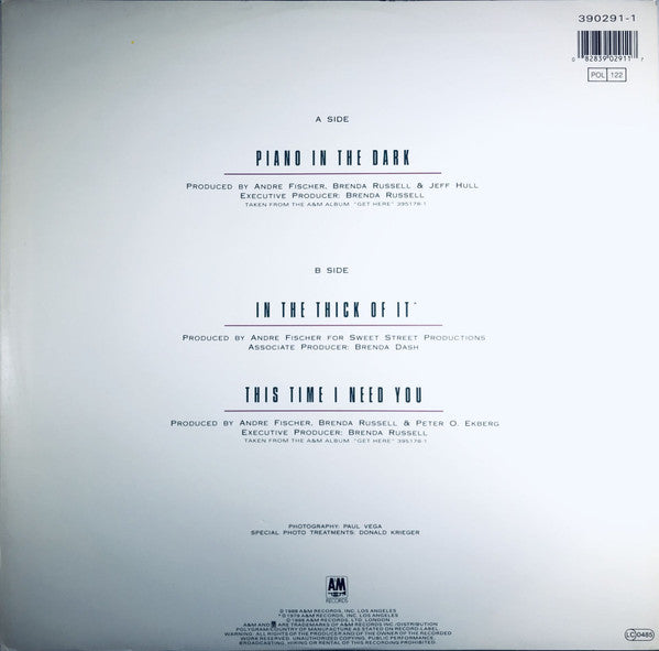 Brenda Russell (2) : Piano In The Dark (12")