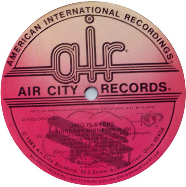 Ohio Players : Sight For Sore Eyes (12")