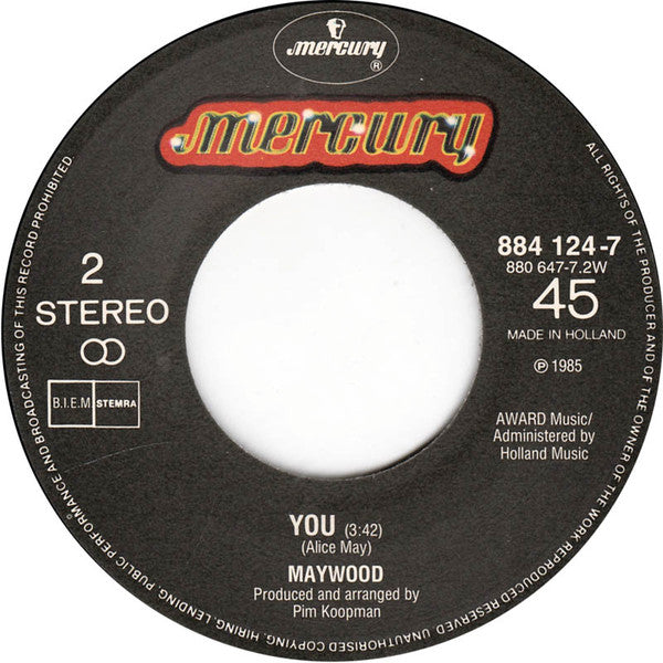 Maywood : Lonely Nights (7", Single)