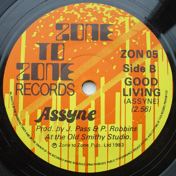 Assyne : Leaving / Good Living (7")