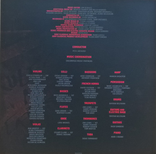 Marco Beltrami : Venom: Let There Be Carnage (Original Motion Picture Soundtrack) (LP, Ltd, Num, Red)