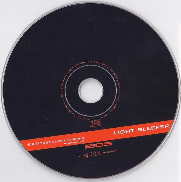 PJDS : Light Sleeper (CD, Album)