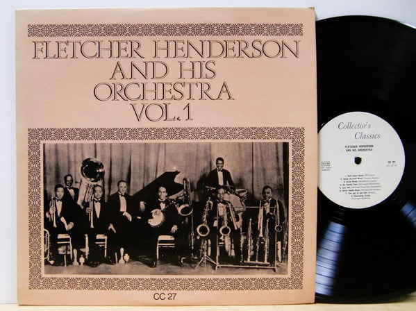 Fletcher Henderson And His Orchestra : Fletcher Henderson And His Orchestra Vol. 1 (LP, Comp)