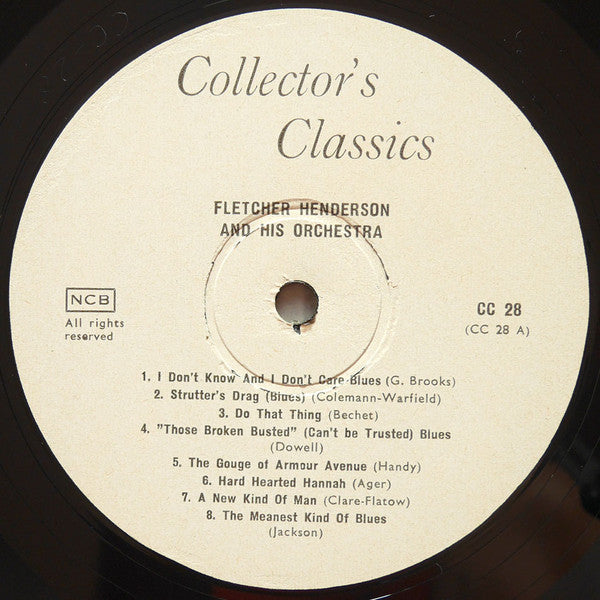 Fletcher Henderson And His Orchestra : Fletcher Henderson And His Orchestra Vol. 2 (LP, Comp)