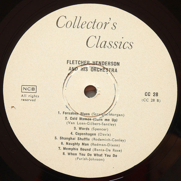 Fletcher Henderson And His Orchestra : Fletcher Henderson And His Orchestra Vol. 2 (LP, Comp)