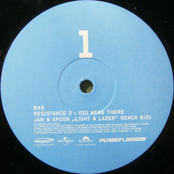 Resistance D : You Were There (2x12", Promo)