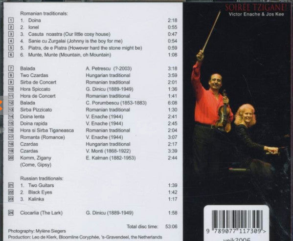 Victor Enache, Jos Kee : Soirée Tzigane (CD, Album)