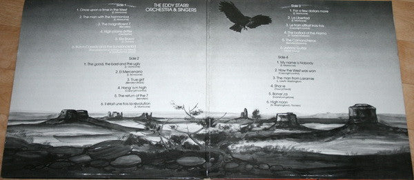 The Eddy Starr Orchestra & Singers : Once Upon A Time In The West (The Music Of Ennio Morricone, And Other Great Western Movie Themes) (2xLP, Comp, Gat)