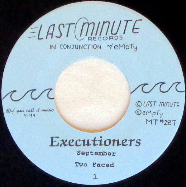 Executioners : 1493 Steps To My House (7", Single)