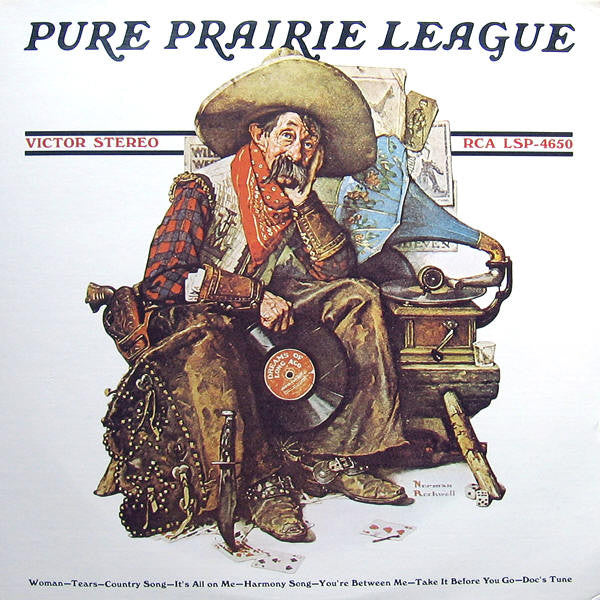 Pure Prairie League : Pure Prairie League (LP, Album, RE)