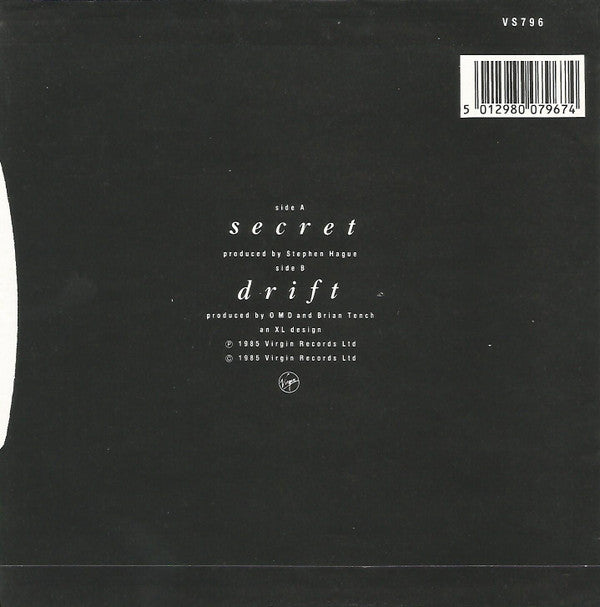 Orchestral Manoeuvres In The Dark : Secret (7", Single)