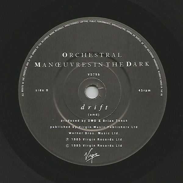 Orchestral Manoeuvres In The Dark : Secret (7", Single)
