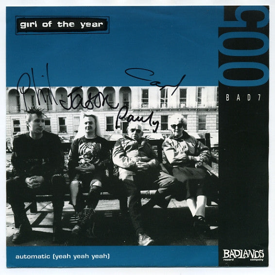Girl Of The Year : Automatic (Yeah Yeah Yeah) (7")