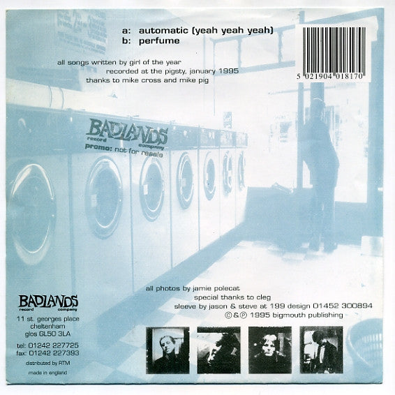Girl Of The Year : Automatic (Yeah Yeah Yeah) (7")