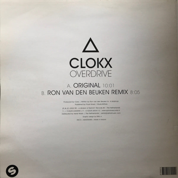Clokx : Overdrive (12")