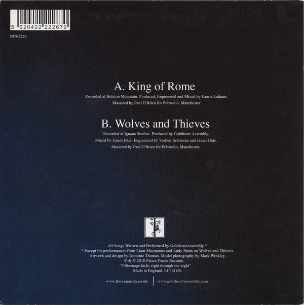 Goldheart Assembly : King Of Rome (7", Single)