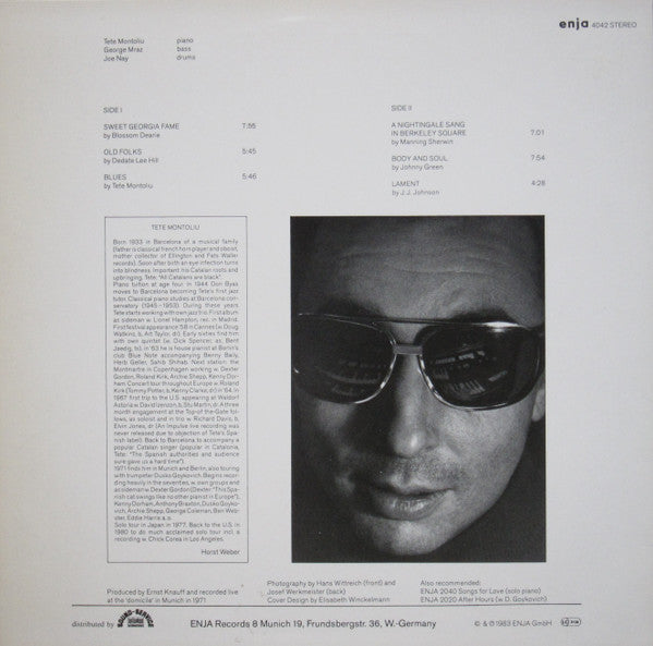 Tete Montoliu : Body & Soul (LP, Album)