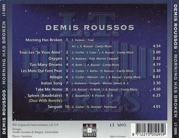 Demis Roussos : Morning Has Broken (CD, Album)