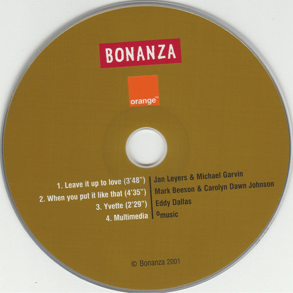 Various : Bonanza Presents (CD, Comp, Enh, Promo)