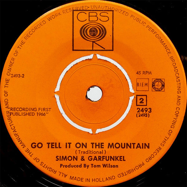 Simon & Garfunkel : Silent Night / Seven O'Clock News (7", Single)