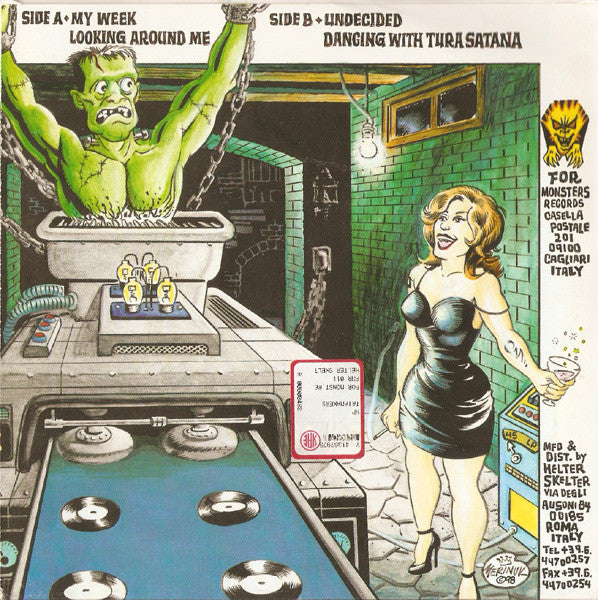 The Tripmakers : Dancing With Tura Satana (7", EP)