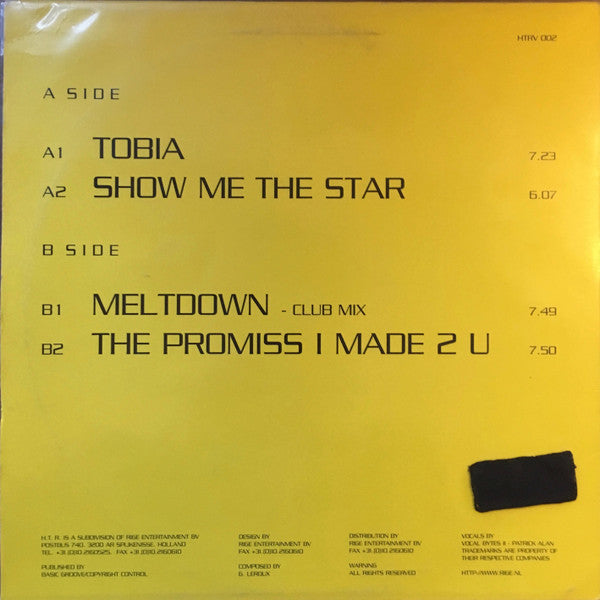 Lunatic Asylum : Tobia (Techno Still Sucks) (12")