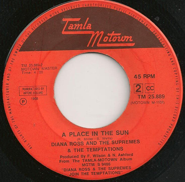The Supremes And The Temptations : I'm Gonna Make You Love Me (7")