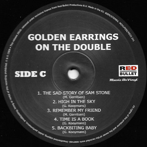 Golden Earring : On The Double (2xLP, Album, RE)