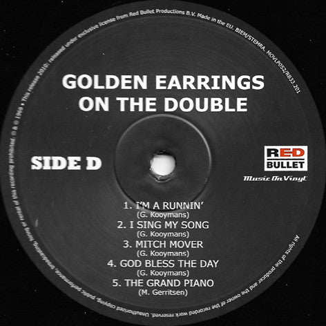 Golden Earring : On The Double (2xLP, Album, RE)