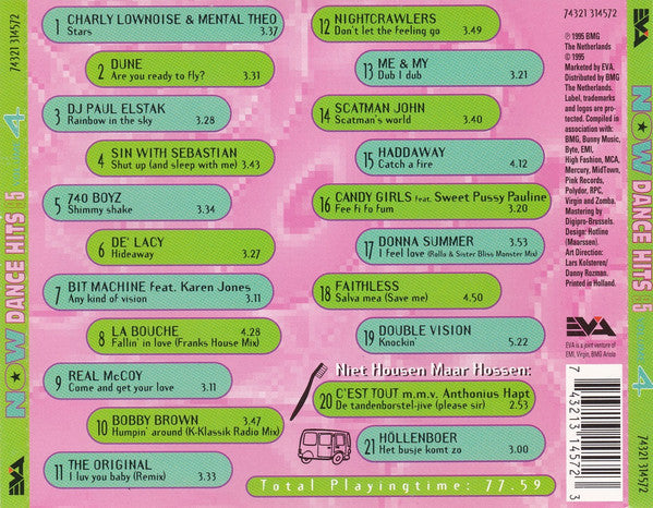 Various : Now Dance Hits 95 Volume 4 (CD, Comp)