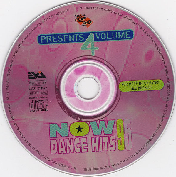 Various : Now Dance Hits 95 Volume 4 (CD, Comp)