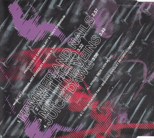 Carnival Art : Blue Food & Black Sparks (CD, Single)