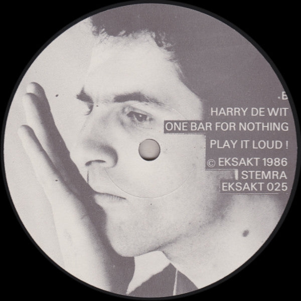 Harry De Wit : One Bar For Nothing (LP, Album)