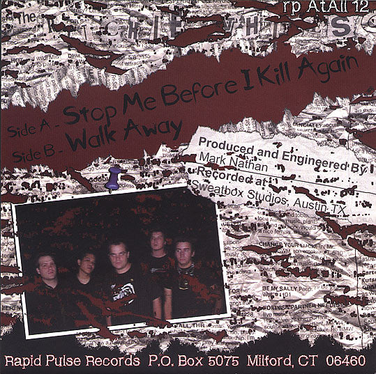 The Ritchie Whites : Stop Me Before I Kill Again (7")