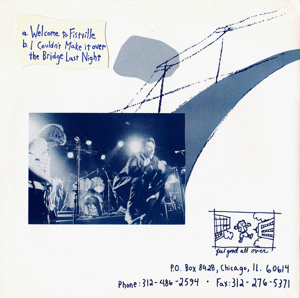 Crush (8) : Welcome To Fistville / I Couldn't Make It Over The Bridge Last Night (7", Single)