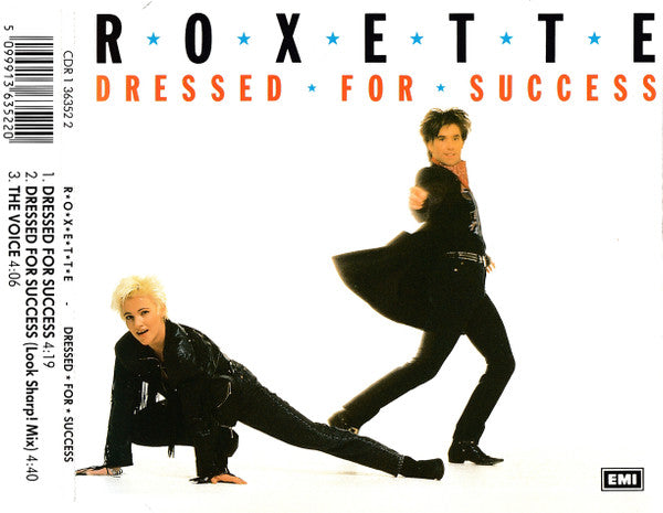 Roxette : Dressed For Success (CD, Maxi)