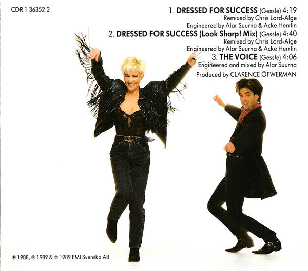 Roxette : Dressed For Success (CD, Maxi)