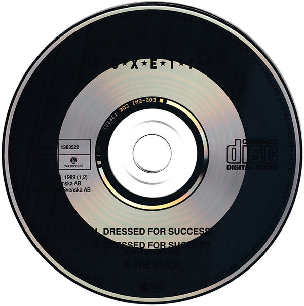 Roxette : Dressed For Success (CD, Maxi)