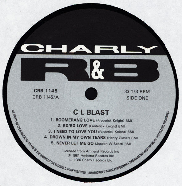 C.L. Blast : C.L. Blast (LP, Album, RE)