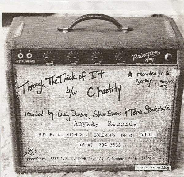 Greenhorn : Through The Thick Of It (7")