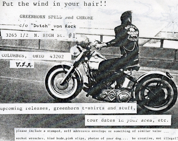 Greenhorn : Through The Thick Of It (7")