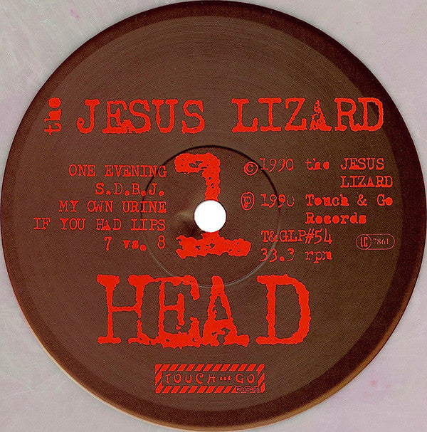 The Jesus Lizard : Head (LP, Album, Ltd, Num, Whi)